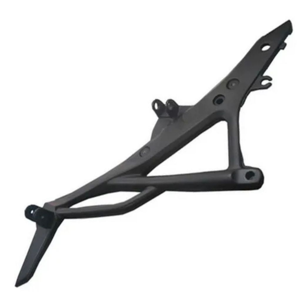 Bacalhau Suporte Pedaleira Kawazaki Er6n 2010 Lado Esquerda Preto