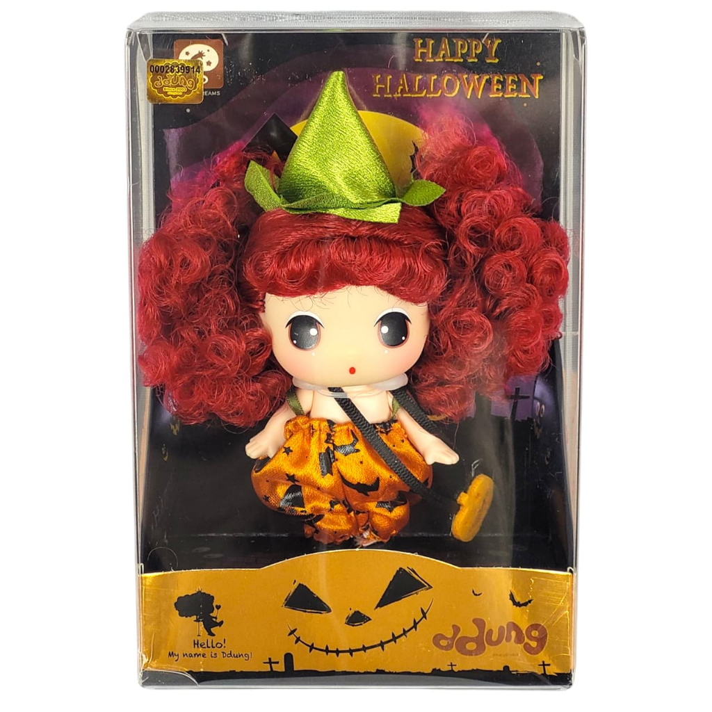 Boneca ddung happy halloween abóbora - Toys Import J24113335