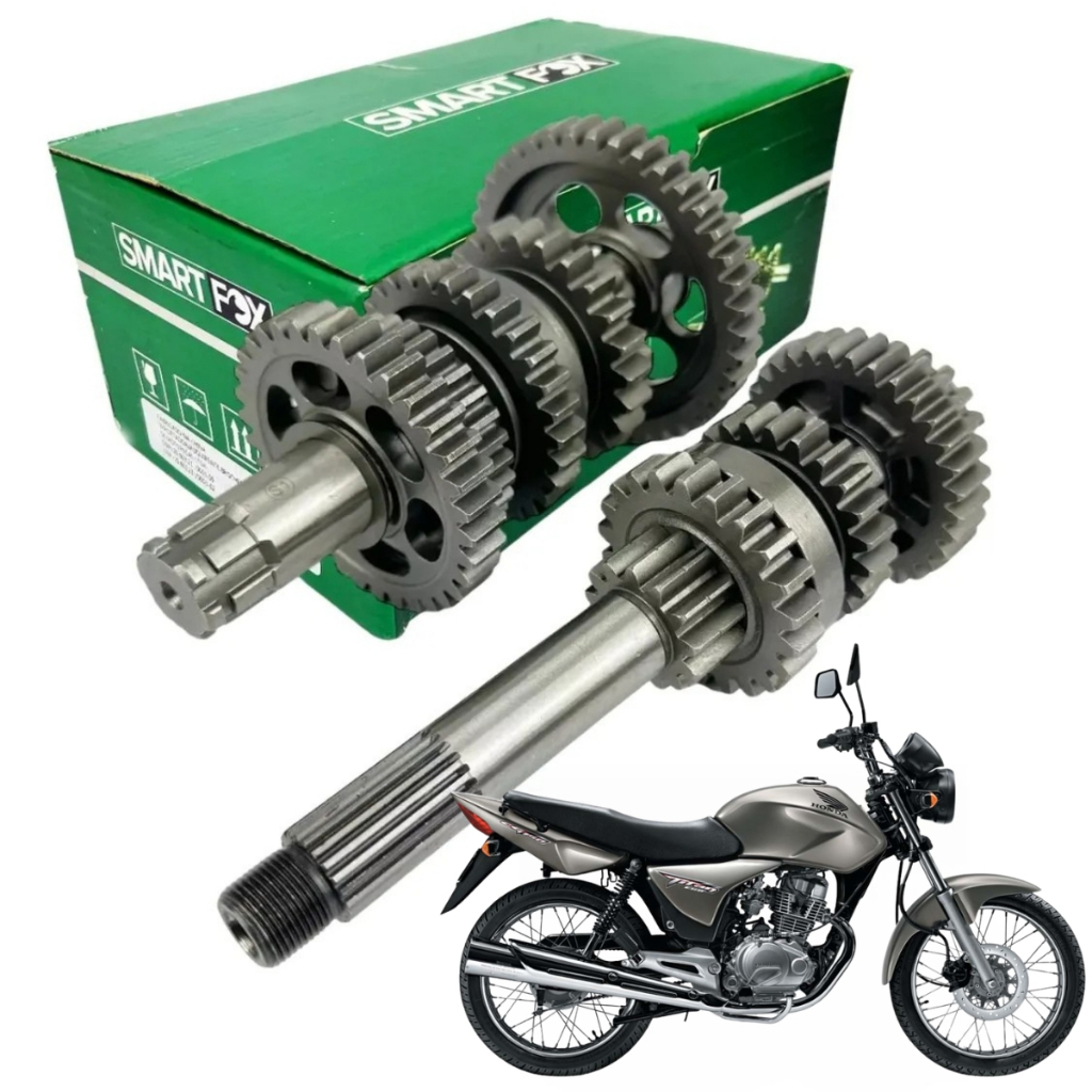 Caixa Macha Engrenagem Cg 150 Titan 150 Es/esd 2004 A 2008 em Oferta na Shopee