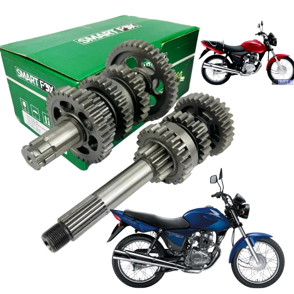 Caixa Macha Engrenagem Cg 150 Titan 150 Ks 2004 A 2008 em Oferta na Shopee