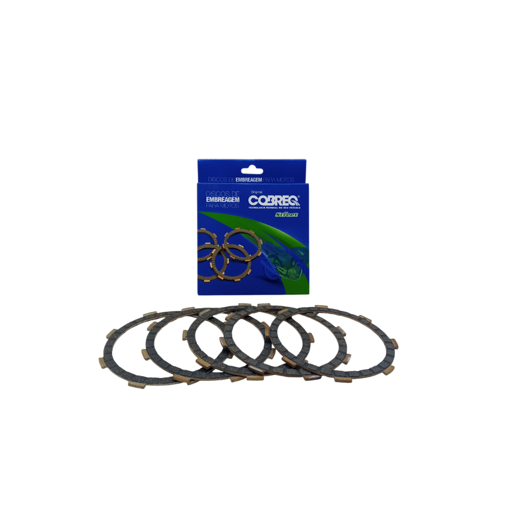 Disco De Embreagem Cobreq Yamaha Ybr 125 Xtz 125 Factor 125