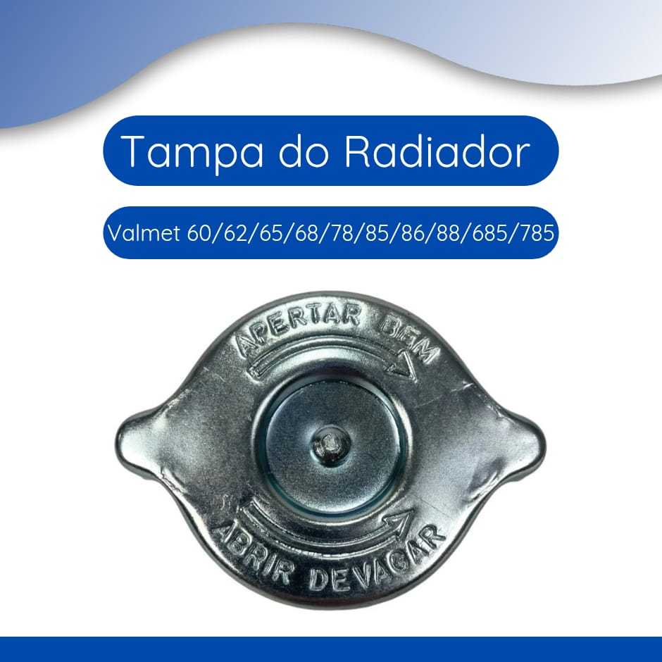Tampa Radiador Trator Valmet 60/62/65/68/78/85/86/88/685/785