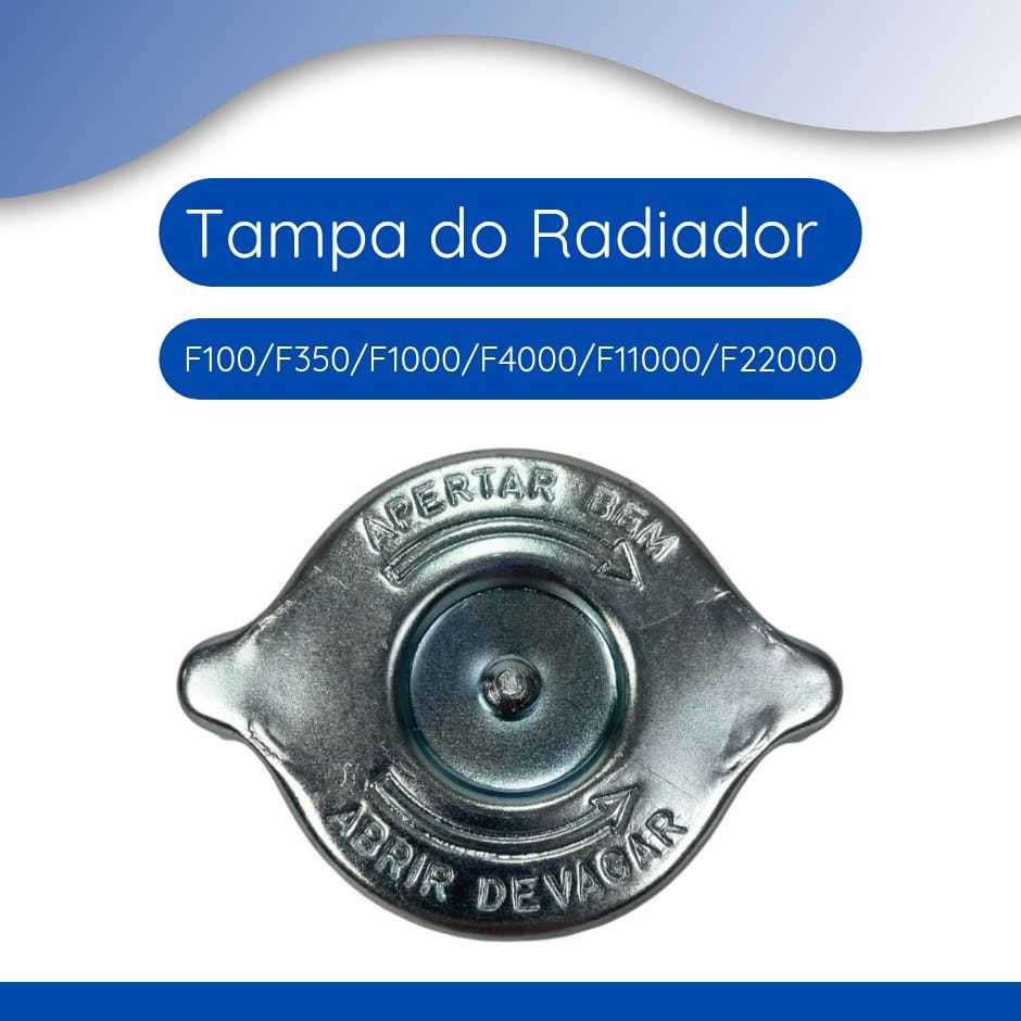 Tampa do Radiador Caminhonete Ford F100/F350/F1000/F4000/F11000/F22000 em Oferta na Shopee