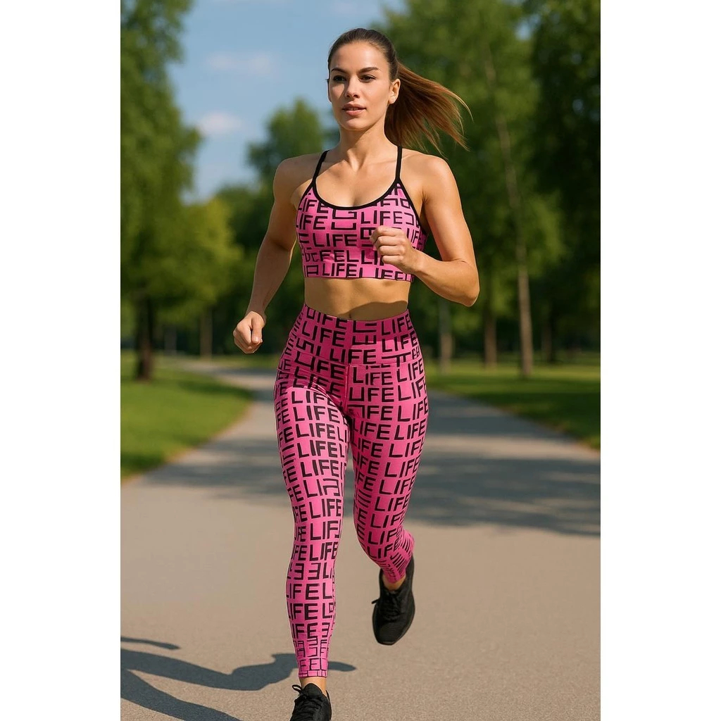 LIFE CALÇA LEGGING FEMININA FITNESS PARA MALHAR ACADEMIA ZERO TRANSPARENCIA PROMOCAO