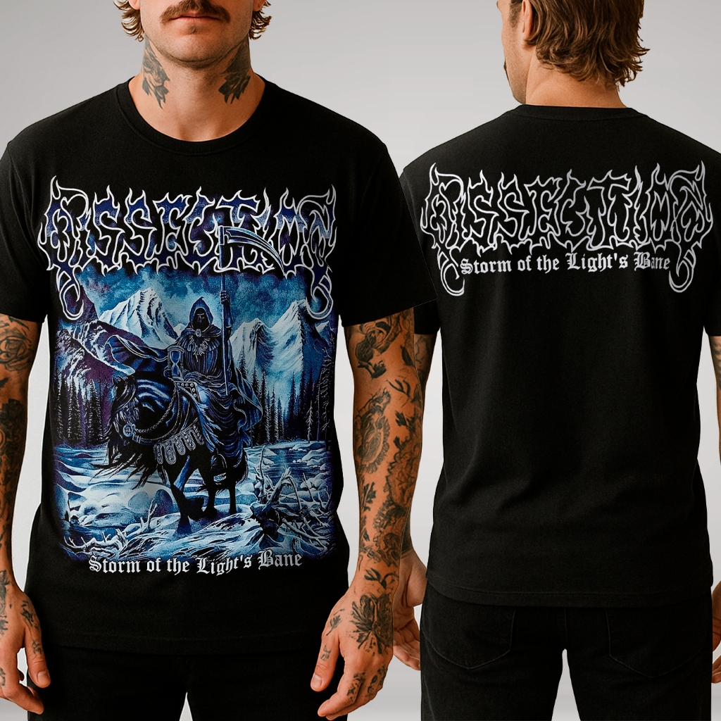 Camiseta Dissection - Storm of the Light’s Bane - Brutal Wear em Oferta na Shopee
