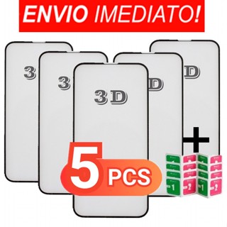 Kit 5 Peças Película De Vidro Temperado 3D Espessura Max para Samsung S10E S20 S21 S22 S23 S24 S25 Plus Fe Ultra em Oferta na Shopee