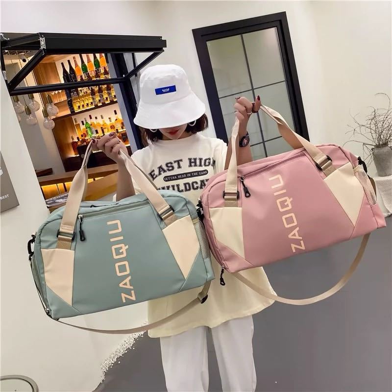 Novas Mulhere Viajar Saco Das Bolsa Grande Pacote De Esportes De Bagagem Multifuncional De Ombro Sacos De Ginástica yoga