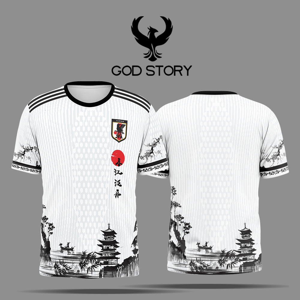 Camiseta JAPÃO SAMURAI Masculino Unissex Japão Premium simples Dry fit