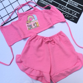 Conjunto Verão Bobies Goods 1 ao 10 anos Menina em Oferta na Shopee