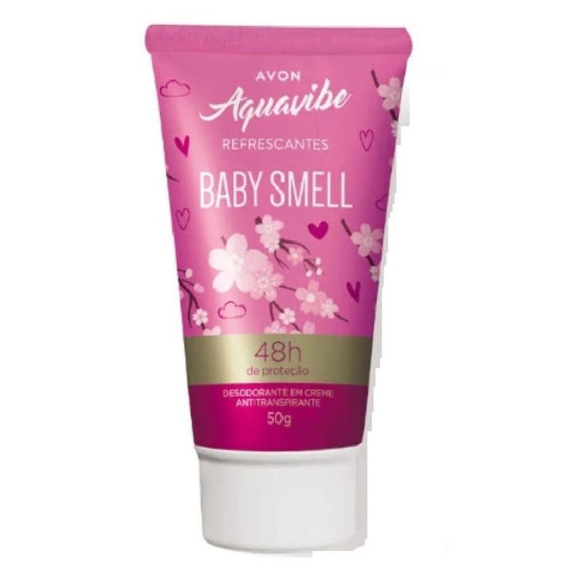 Creme Hidratante Avon Baby Smell 50g – Pele Macia e Perfume Suave