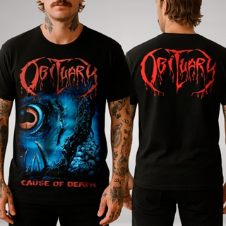 Camiseta Obituary - Cause of Death - Brutal Wear em Oferta na Shopee
