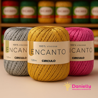 Linha Fio Encanto Círculo 100g - 128 Metros em Oferta na Shopee