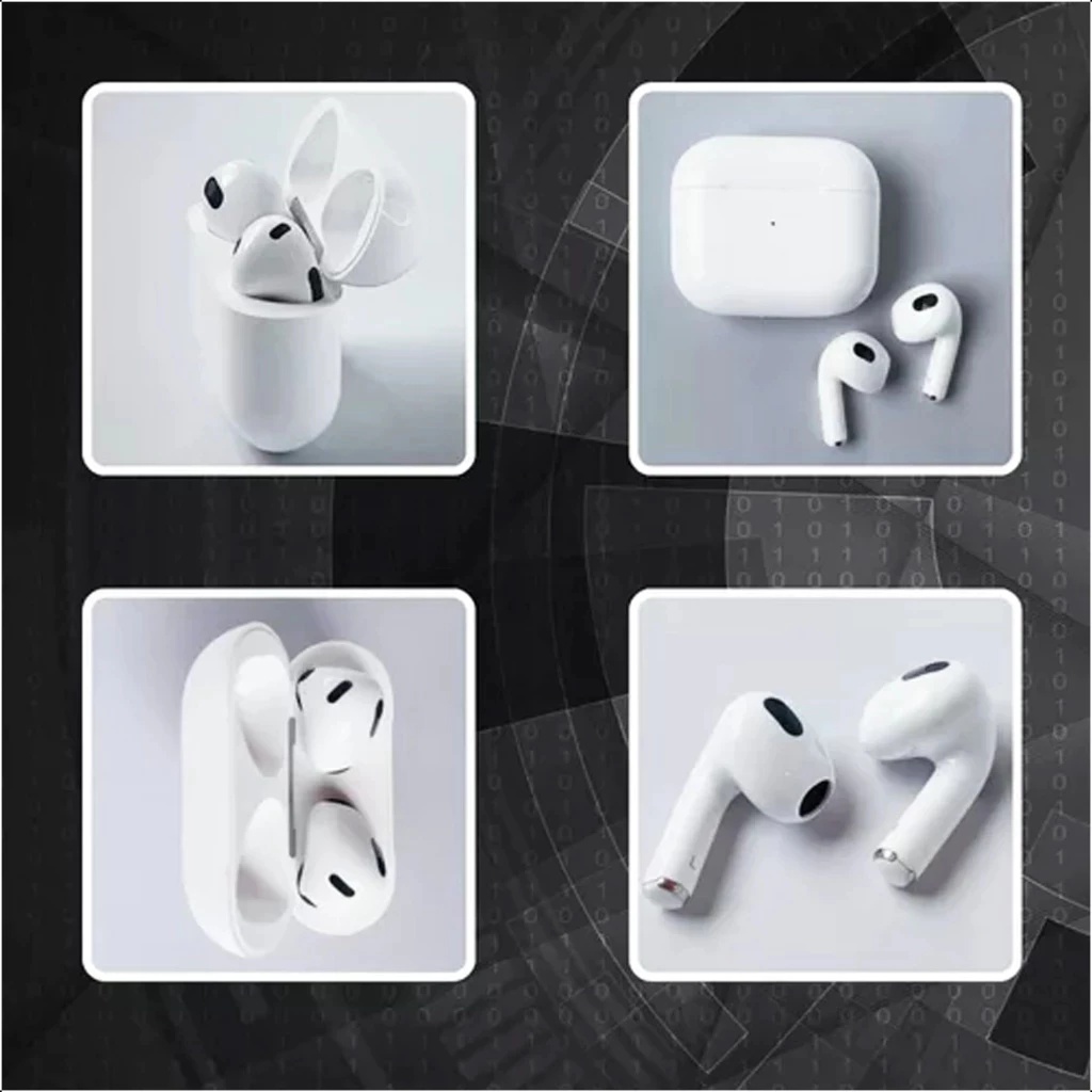 Fone Bluetooth Sem Fio Modelo 5, Redução de Ruído, Conexão Estável, Compatível com iOS e Android