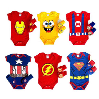kit 2 peças body-pantufa bebê temáticos, temas roupas infantil-mêsversário-rn rescém nascidos em Oferta na Shopee
