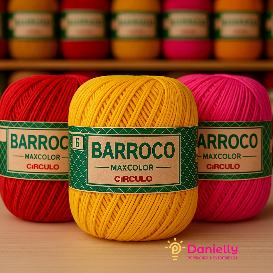 Linha Barroco Maxcolor N°6 200G Linha da Círculo