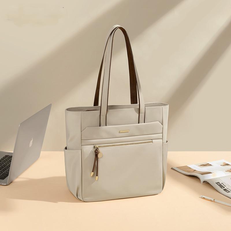 Bolsa Feminina Grande Tote de Ombro Nylon Impermeável Multiuso para Trabalho e Viagem em Oferta na Shopee