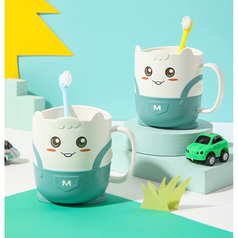 Caneca de Plástico 320ml Infantil Urso Sortidos Criança
