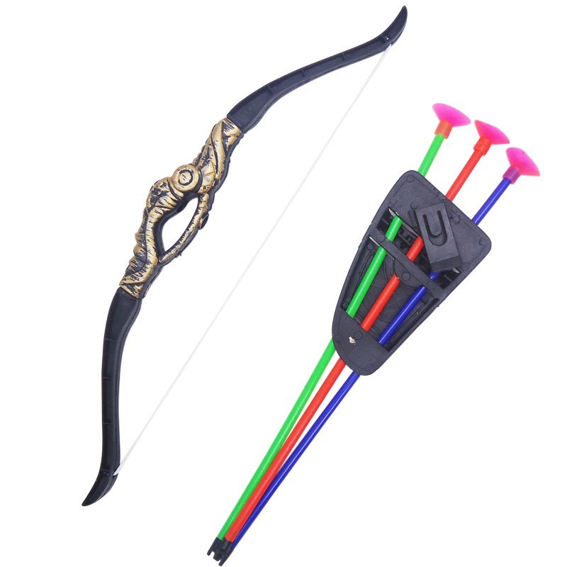 Kit Arco e Flexa Infantil Com Suporte Flechas