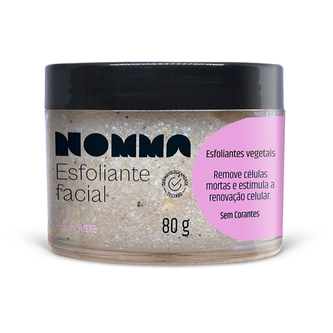 Esfoliante Facial 80g - PELE MISTA NOMMA