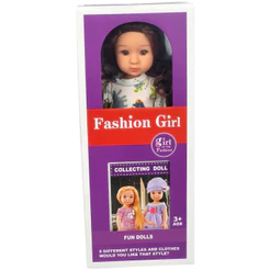 Boneca Fashion girl collecting doll - Toys Import J24551
