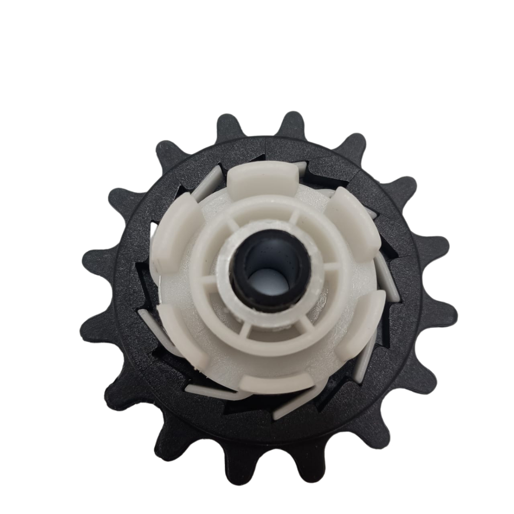 Catraca Roda Livre 16D p/ Bike aro 12 TRACK BIKES Completa (Parte branca e Parte Preta)