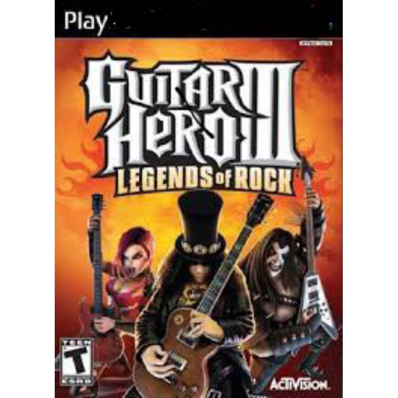 Jogo Guitar Hero 3 compatível com Play2