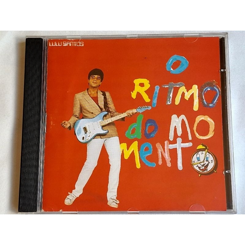 cd lulu santos o ritmo do momento edicao wea 1994 SEMINOVO um certo alguém adivinha o que