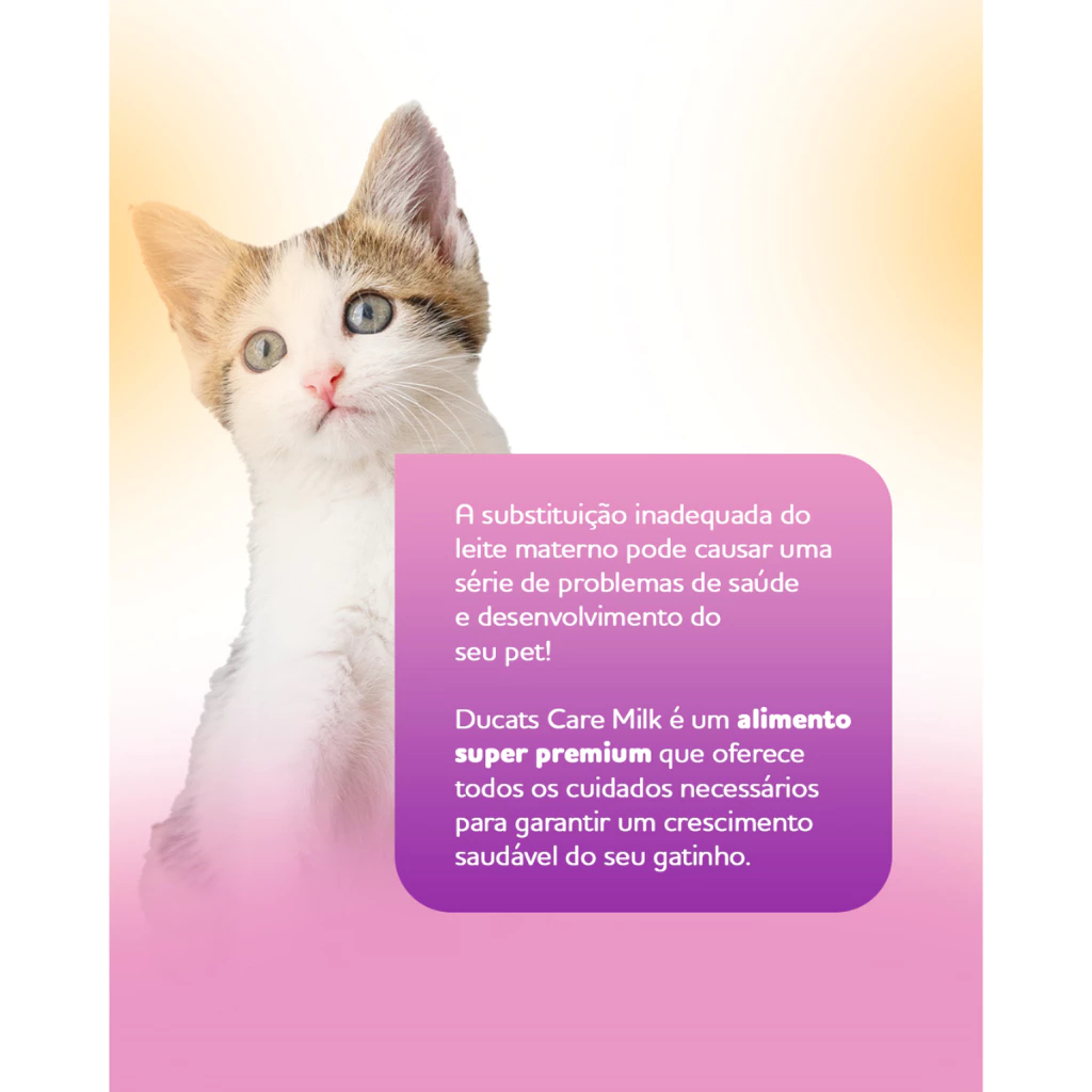 DUCATS LEITE PRONTO LÍQUIDO PARA GATOS FILHOTES - SUPER PREMIUM 280ML