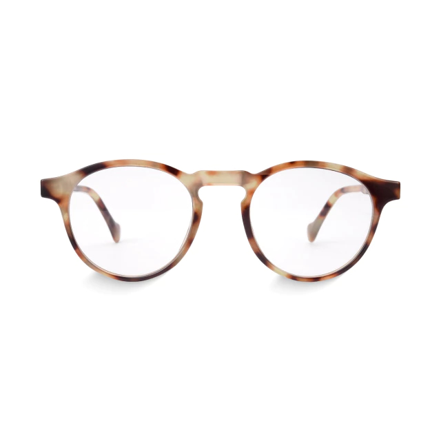 Óculos de Grau Redondo Mira Tortoise Latte Armação Premium Retrô Unissex Acetato Leve Confortável em Oferta na Shopee