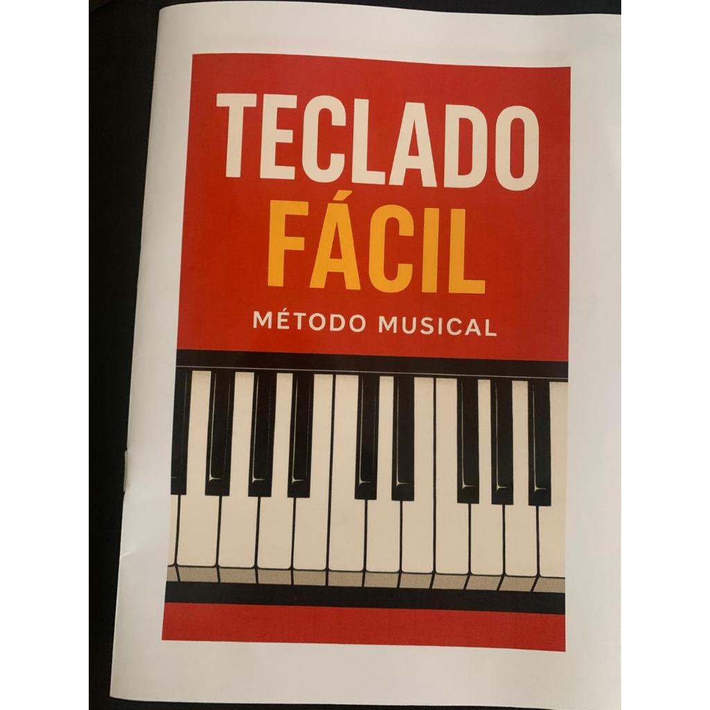 Método para tocar teclado Fácil Iniciantes em Oferta na Shopee