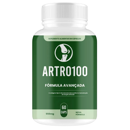Suplemento Artro100 Original | Fortalece Articulações e Cartilagens - 60 Cápsulas em Oferta na Shopee