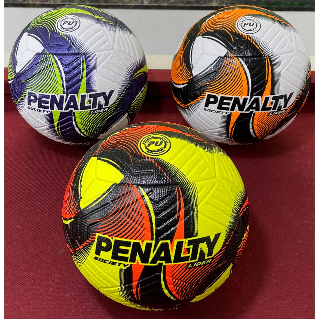 bola futebol society grama sintética Penalty lider original Oficial adulto