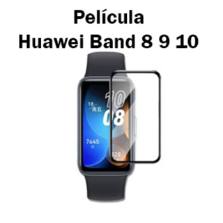 Protetor de tela 3D de cobertura total para Huawei Band 10/9/8/ em Oferta na Shopee