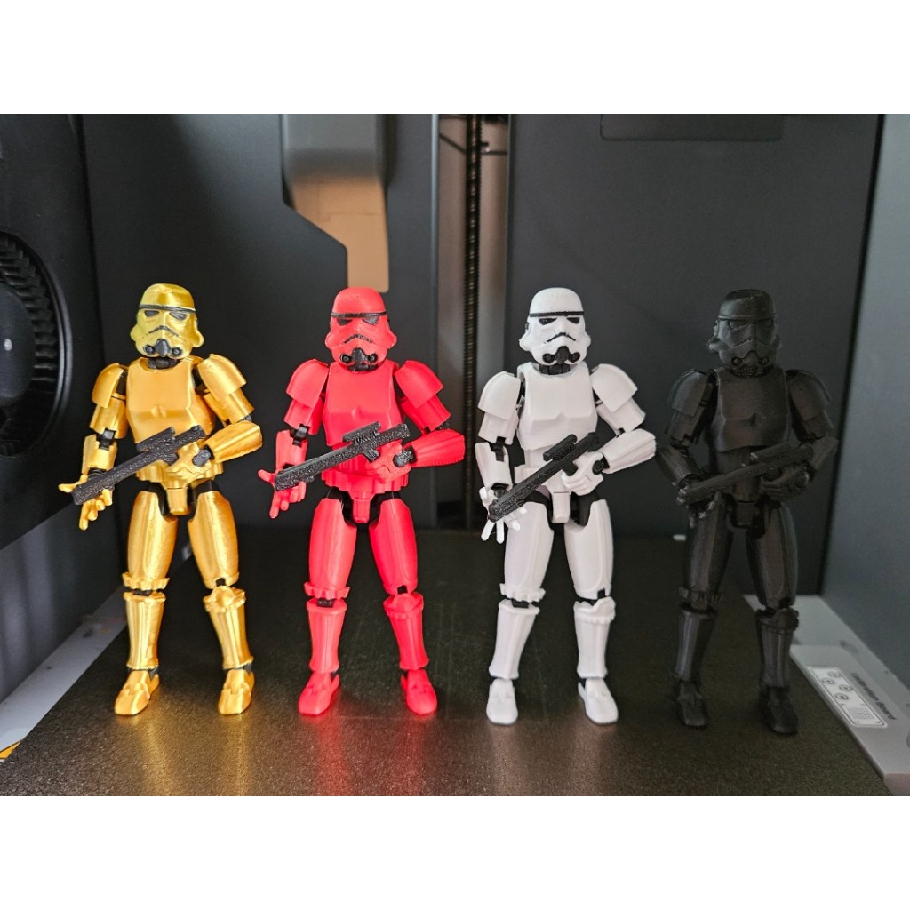 Action Figure Dummy13 X Stormtrooper 3D – Exclusivo Colecionável Geek Star Wars