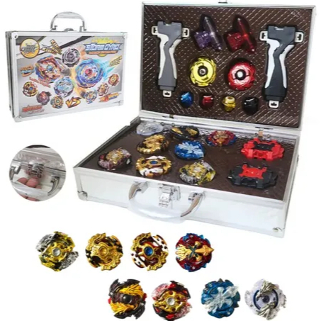 Beyblade Maleta De Alumínio Kitstorm Gyro Dazzle Detonation - Toys Import L-242 em Oferta na Shopee