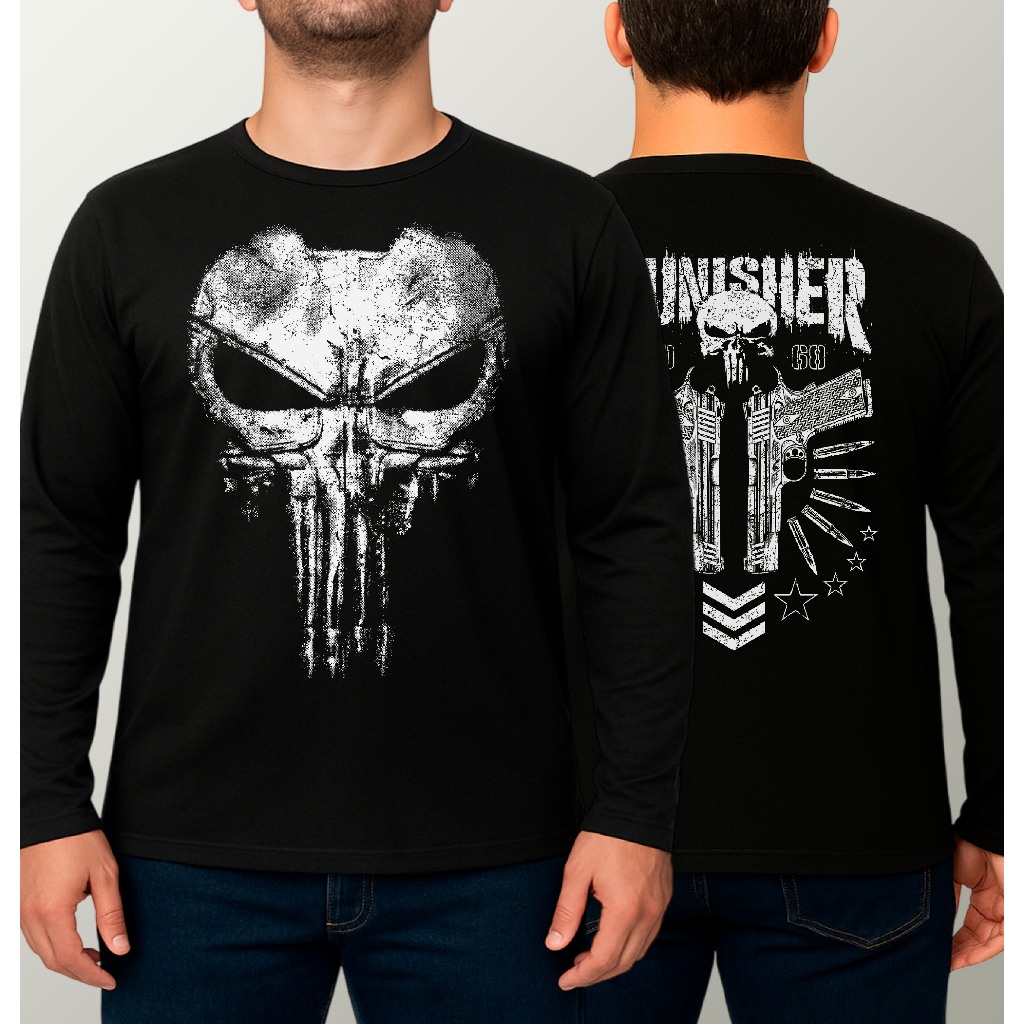 Camiseta Masculina Dryfit Manga Comprida Academia em Oferta na Shopee