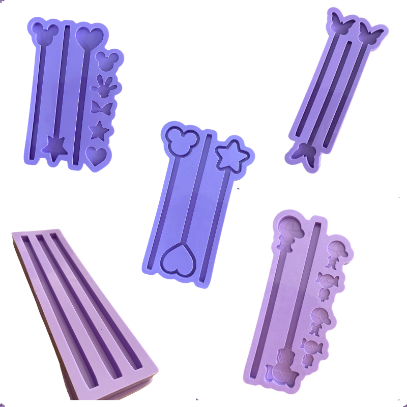 Molde Silicone Caneta Resina Varios Modelos Variados Coração Estrela Borboleta em Oferta na Shopee