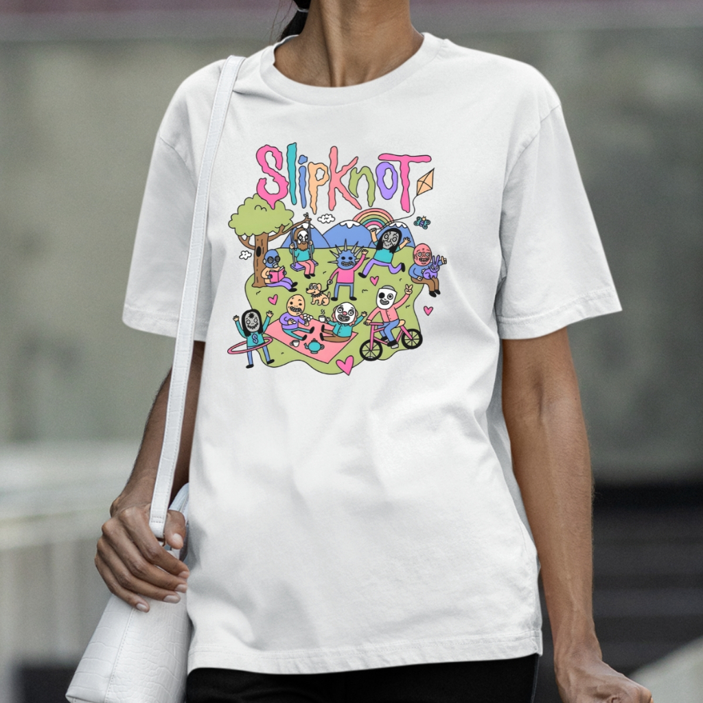 Camiseta Rock Slipknot famosa Show banda show exclusiva famoso música