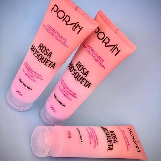 Hidratante Corporal Intensivo Rosa Mosqueta 145g Ultra Leve Macia Manchas Estrias