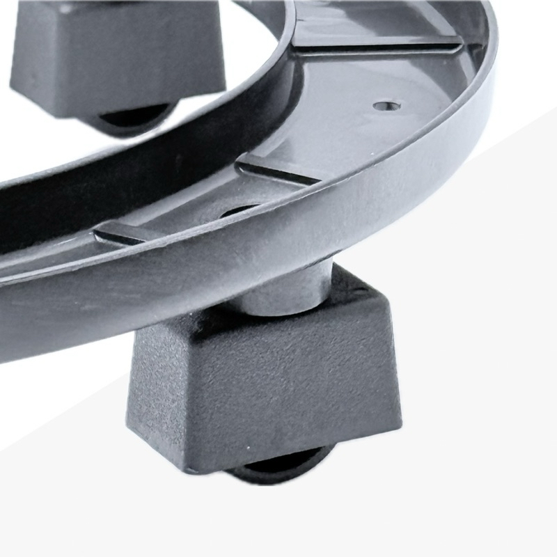 Kit 2 Suporte de Gás Com Roda Para Botijão GLP Porta Vaso Gás Bujão Cozinha Quintal