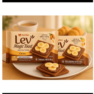 Torrada magic toast cacau pacote 110g em Oferta na Shopee