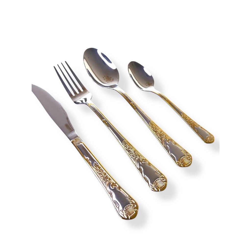 Conjunto 24 peças Talher Aço Inox Classic Martin