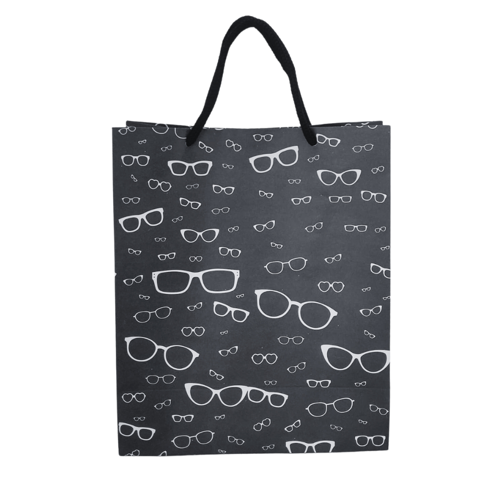 Sacolas Para Ótica 18x22x9cm Embalagem de Óculos Pacote Com 25 Unidades