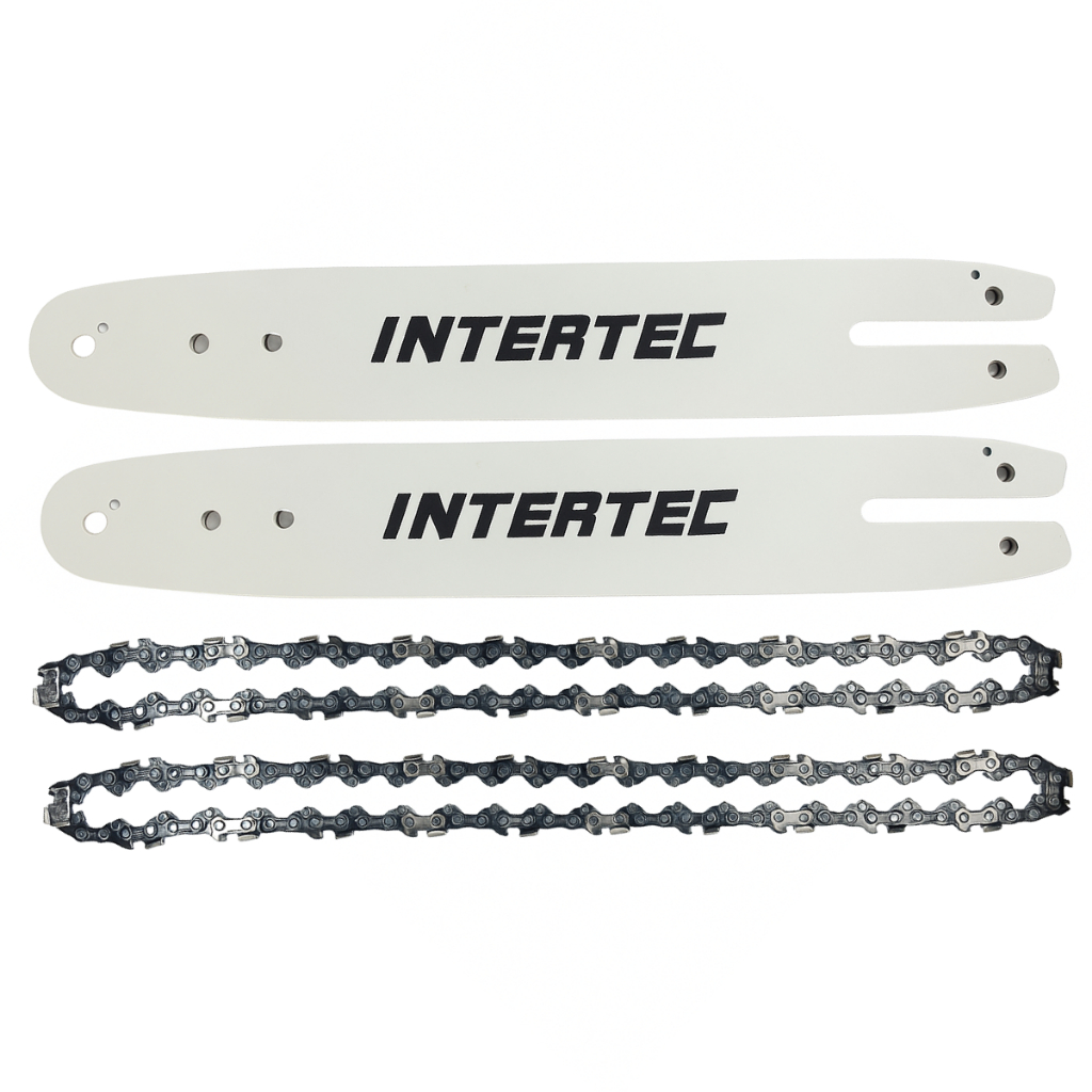 Kit 2 Sabre Saibro + 2 Corrente Motosserra MS170 MS180 Compatível Sthil 12 polegadas