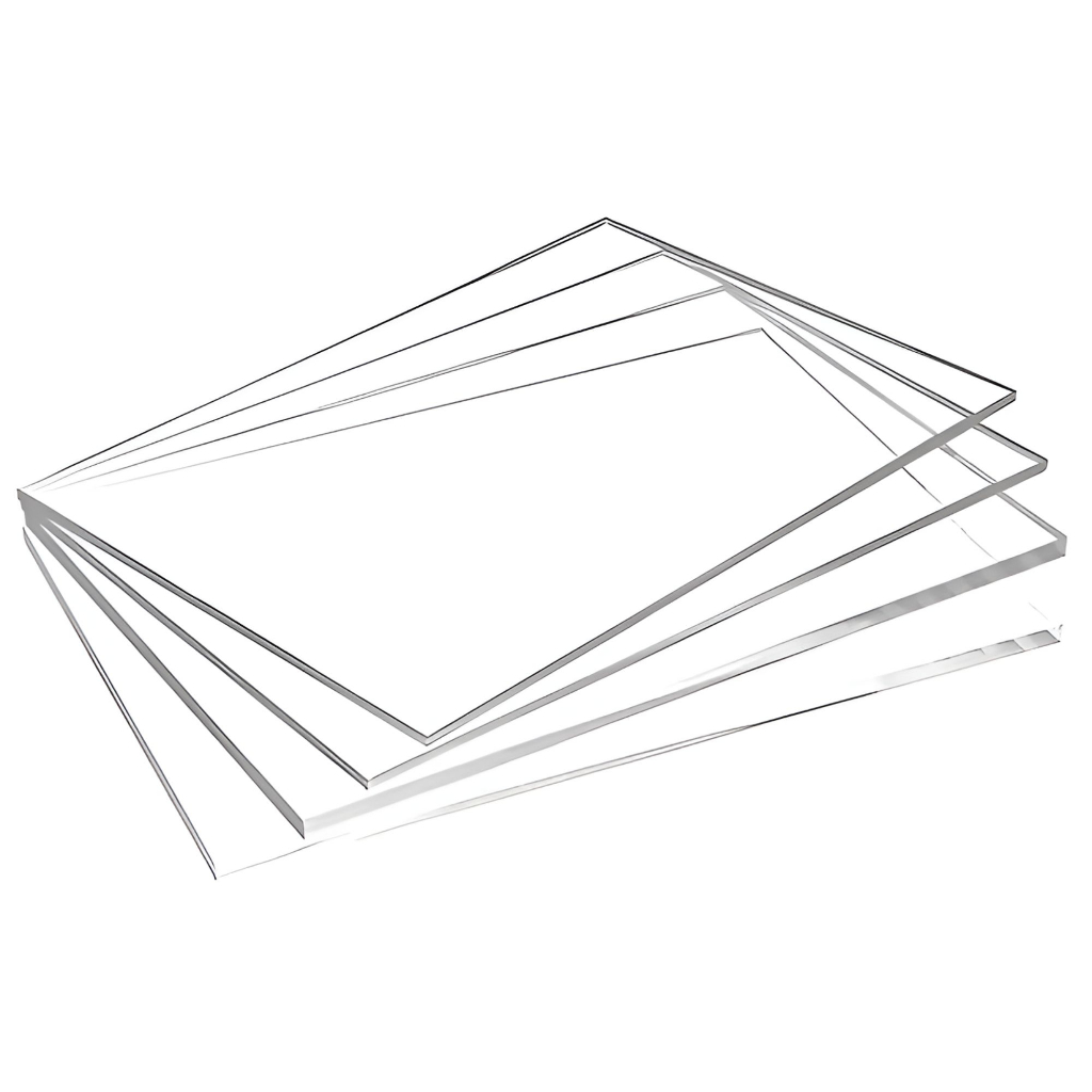 Placa Chapa Acrílico Cristal Transparente 60cm X 40cm X 2mm em Oferta na Shopee