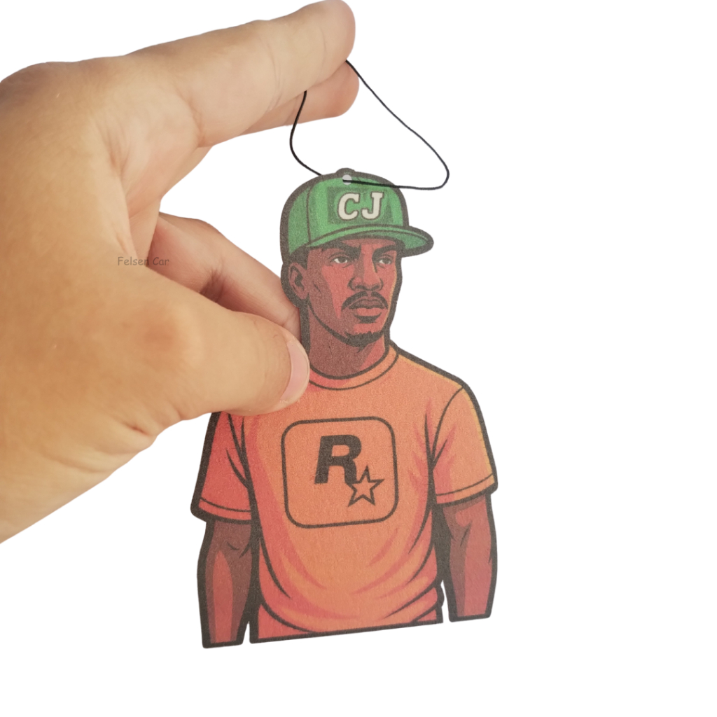 Kit 4x Aromatizante Para Carro Rockstar GTA Cheirinho de Carro ( Tipo Little Trees )