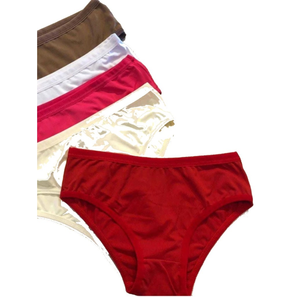 Kit 15 Calcinhas Infantil Juvenil Microfibra Lisa Cores Variadas em Oferta na Shopee