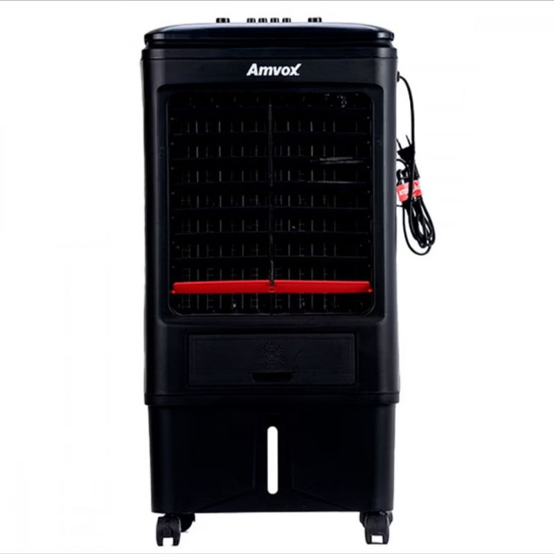Climatizador de Ar Amvox Umidifica e Ventila 18L 90W 220V Preto - ACL 018