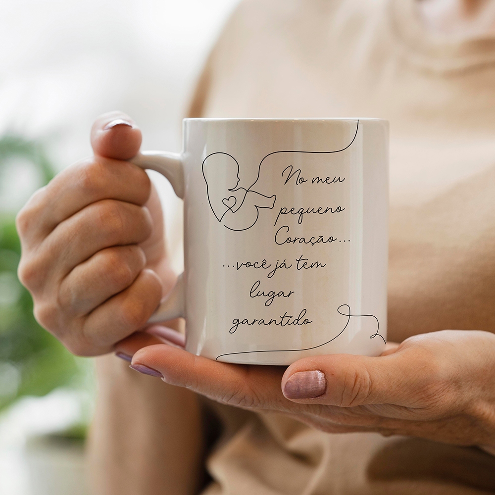 Caneca Dinda e Dindo Personalizada Com Nome Para Presente Convite Madrinha e Padrinho De Batismo Bebê frase