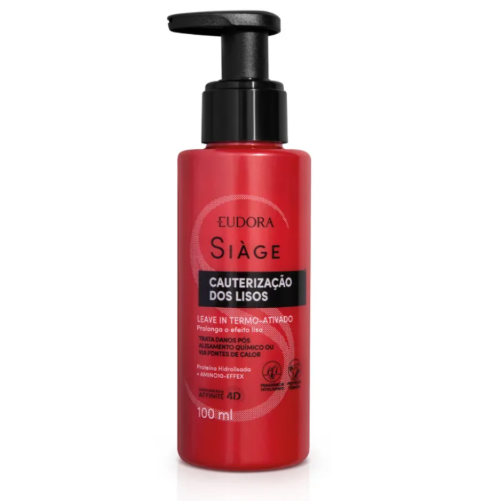 Eudora Siàge Leave-in Capilar  Cauterização dos Lisos, 100ml